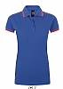 Polo Mujer Pasadena Sols - Color Royal/Naranja